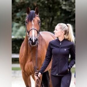 Ariat Women's Ascent Full Zip Black Equestrian Jacket